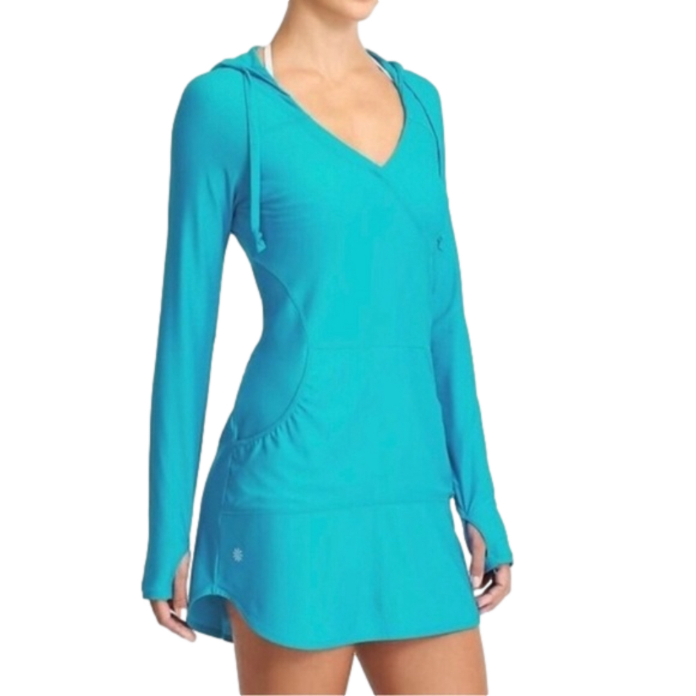 Athleta Blue Swim Coverup